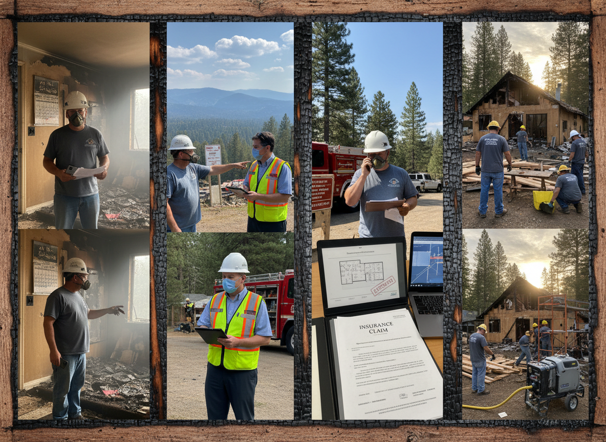 Insurance Claim Steps For Fire Damage In San Bernardino County