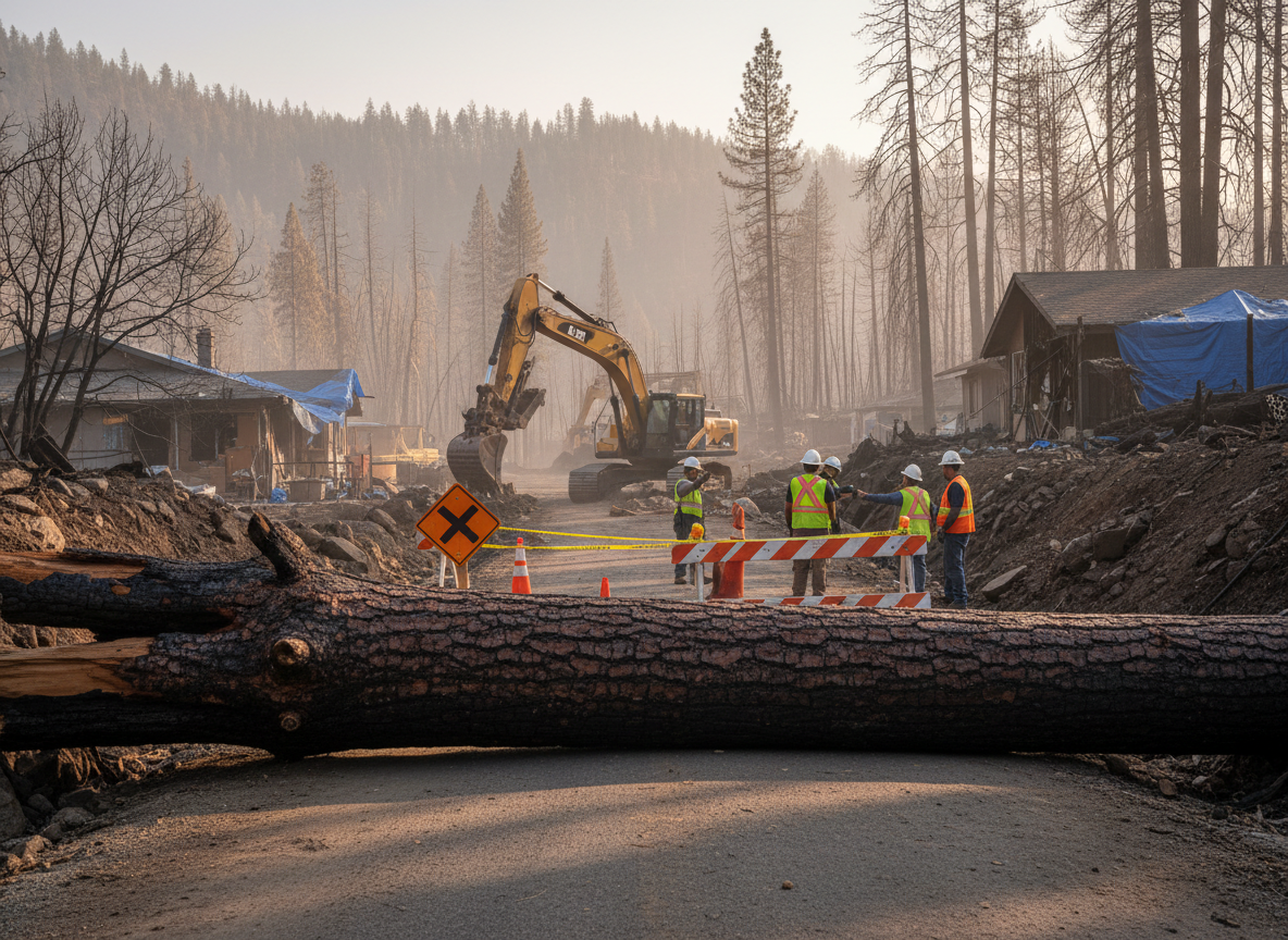 Local Access Challenges During Fire Restoration In Cedarpines Park