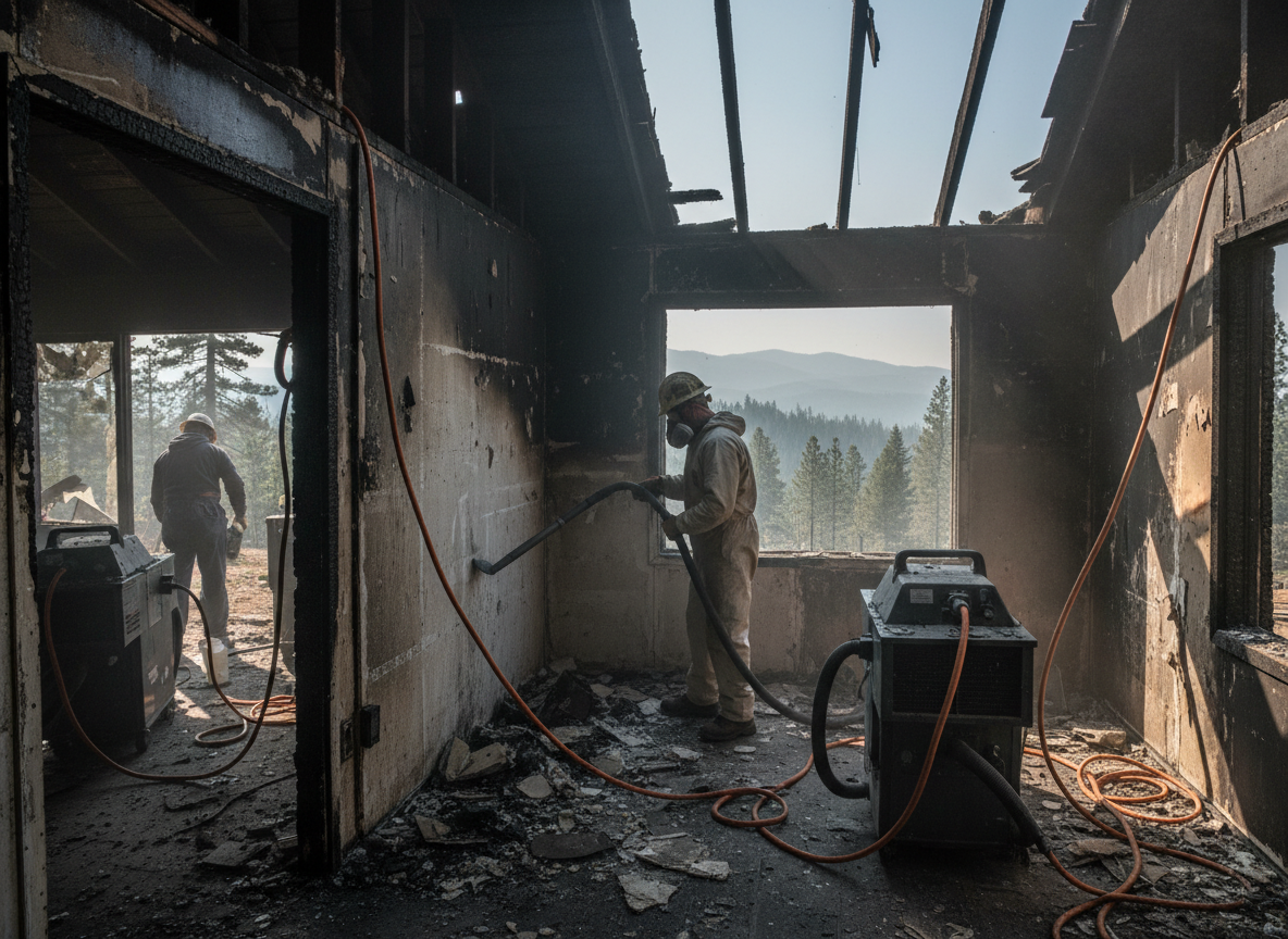Fire Damage Restoration  in Devore