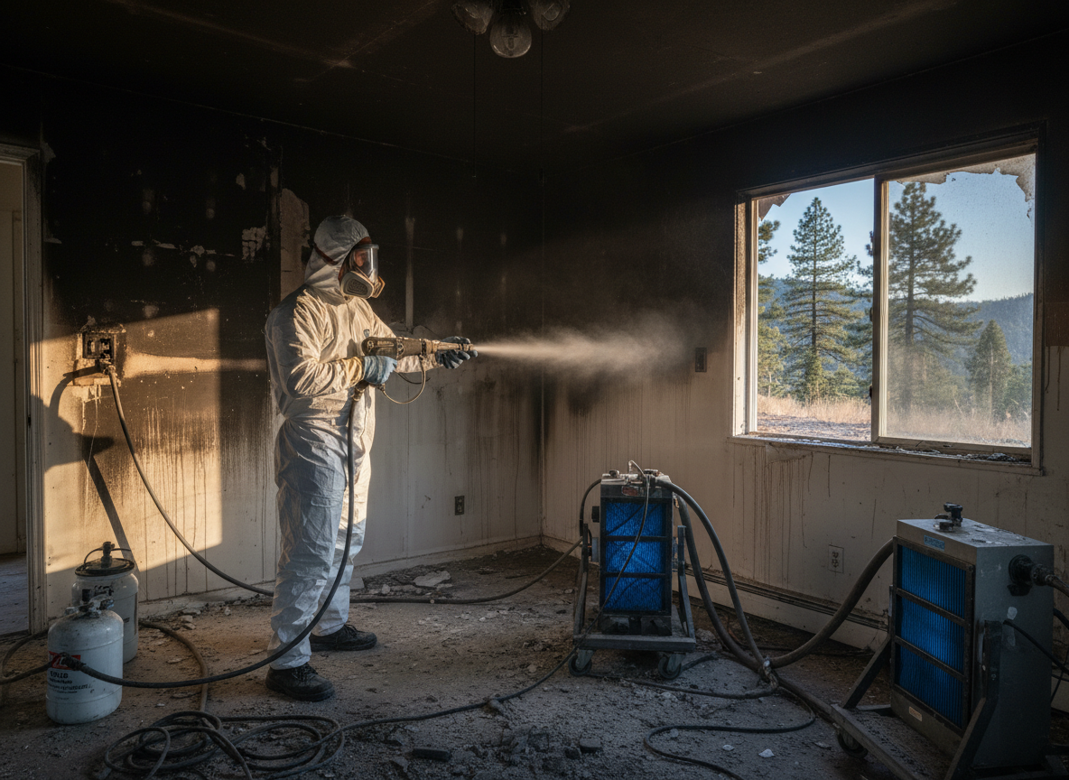 Smoke Remediation in Cedarpines Park, CA