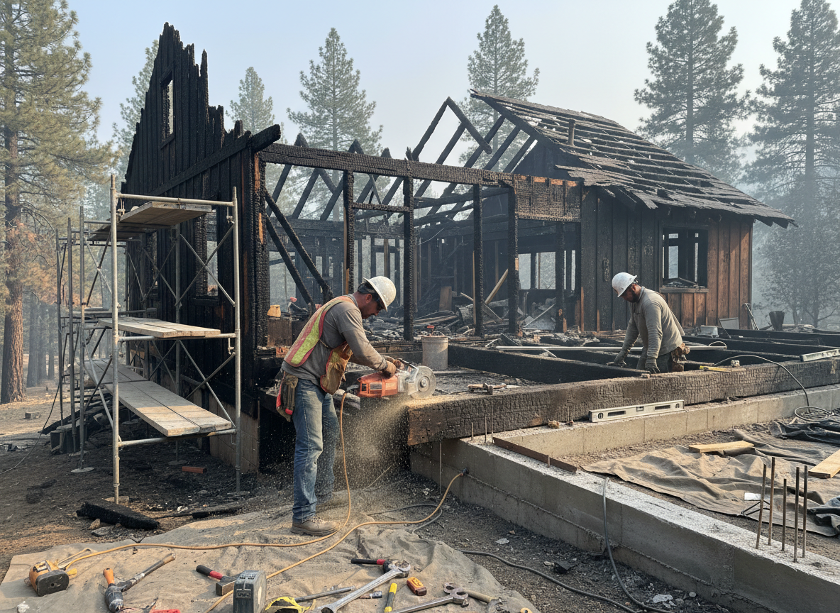 Fire Damage Restoration Cedarpines Park in Devore, CA